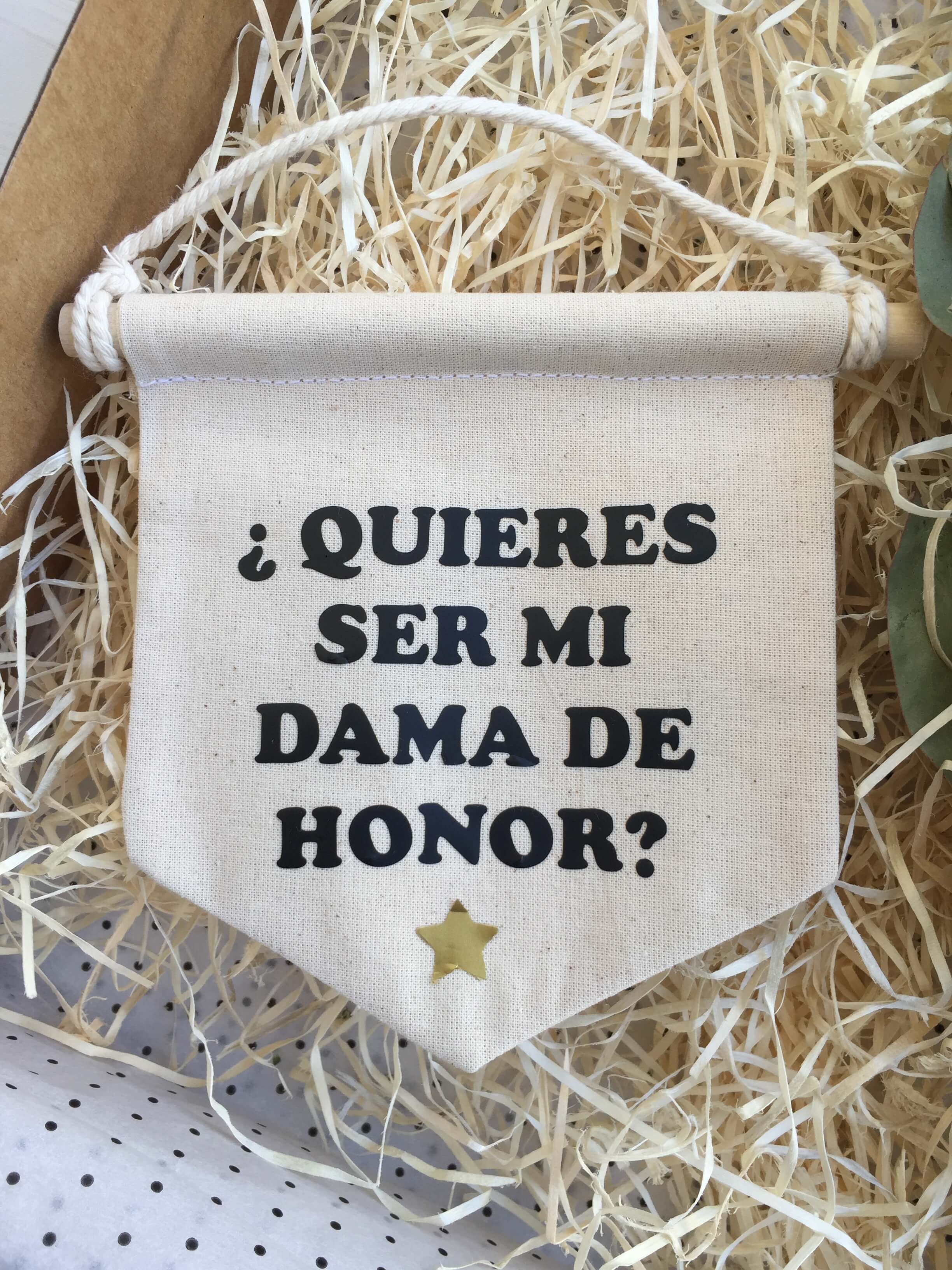 Pack regalo ¿Quieres ser mi dama de honor ?