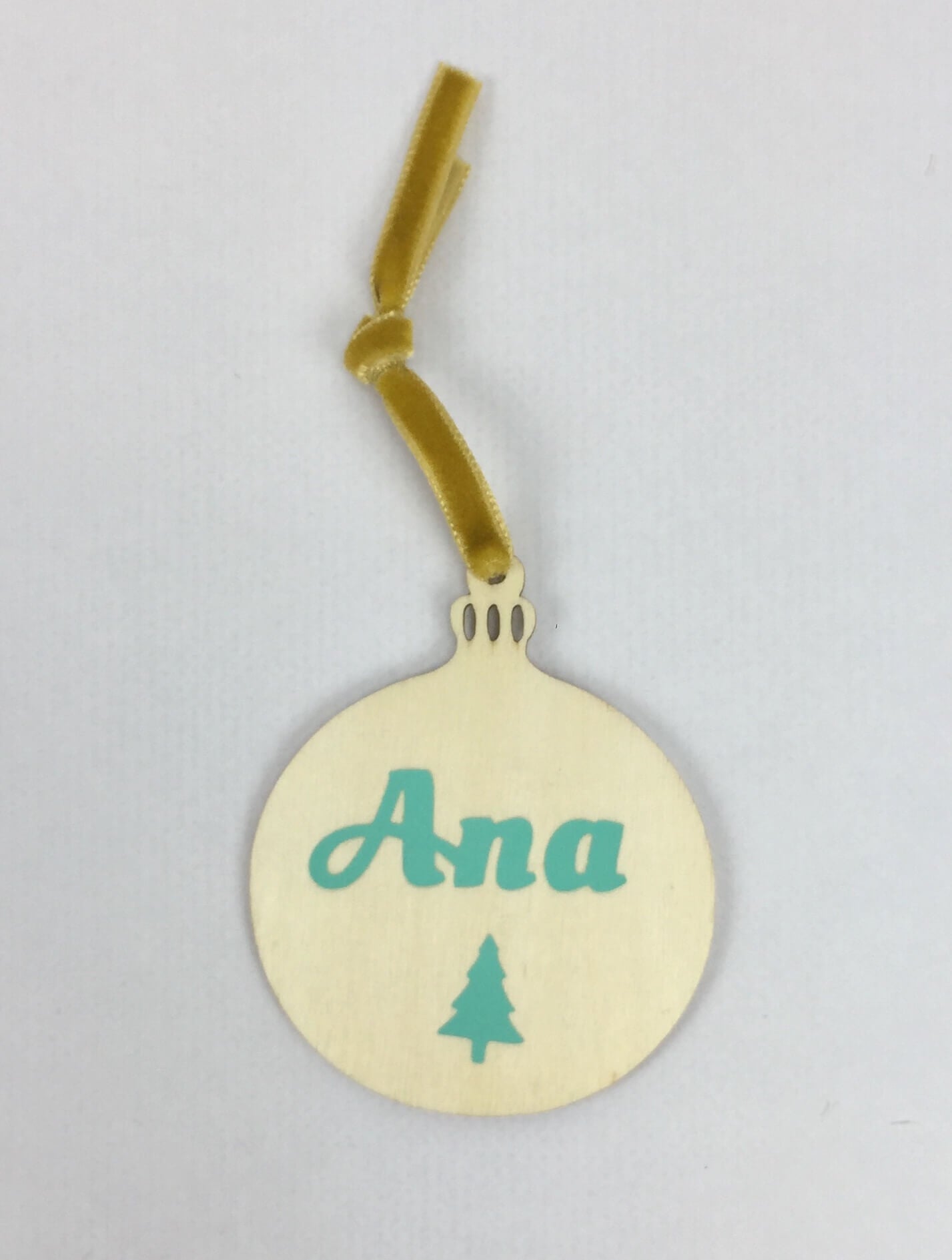 Bola de navidad personalizada