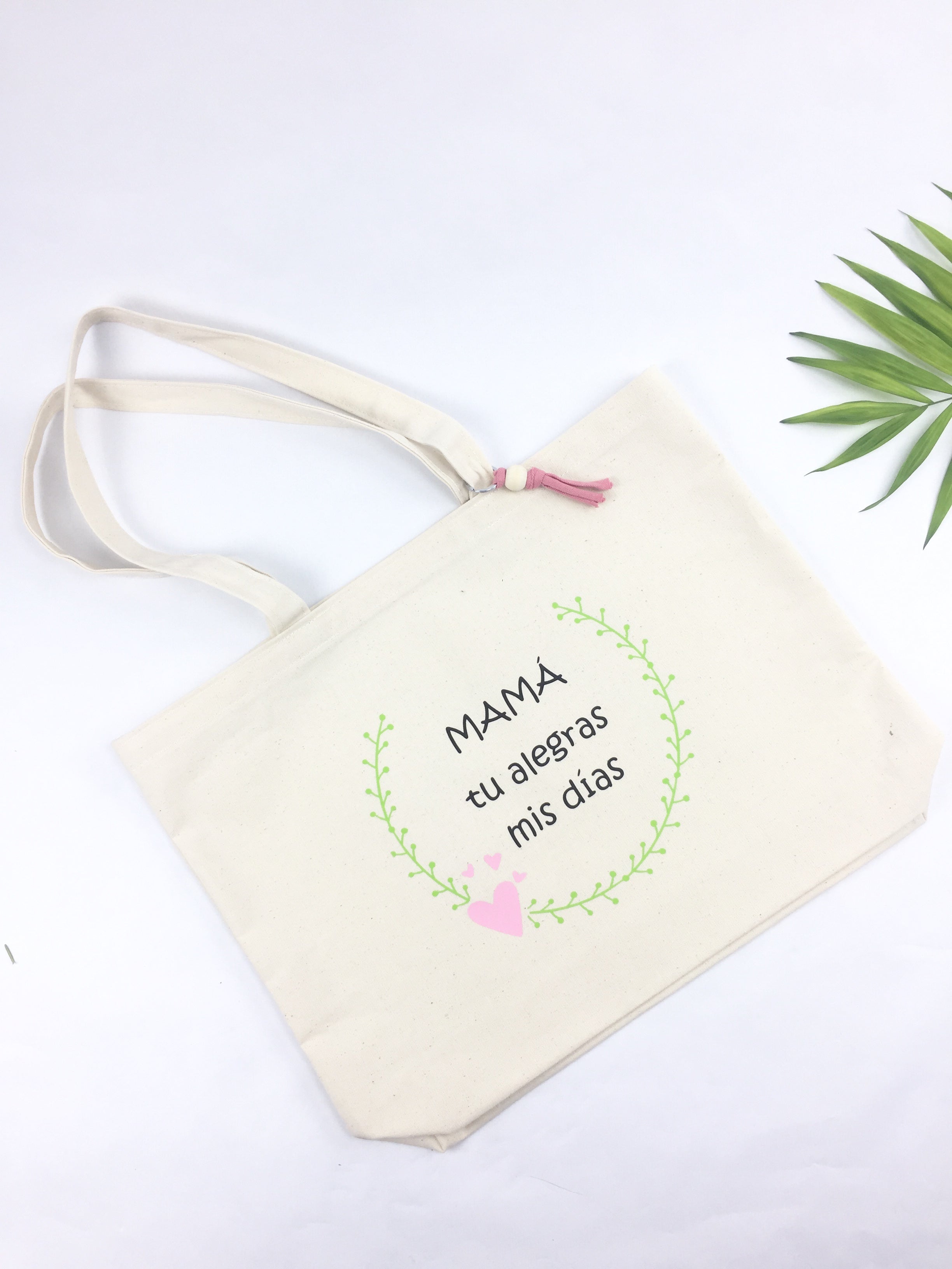 Tote bag mama tu alegras mis dias