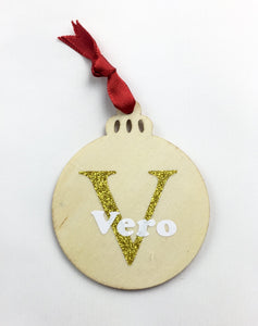 Bola de navidad personalizada