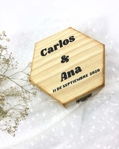 Caja madera arras