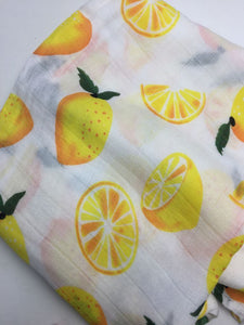 Pack canastilla bebe limones