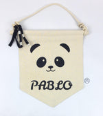 Cargar imagen en el visor de la galería, Banderin personalizado oso panda

