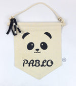 Cargar imagen en el visor de la galería, Banderin personalizado oso panda
