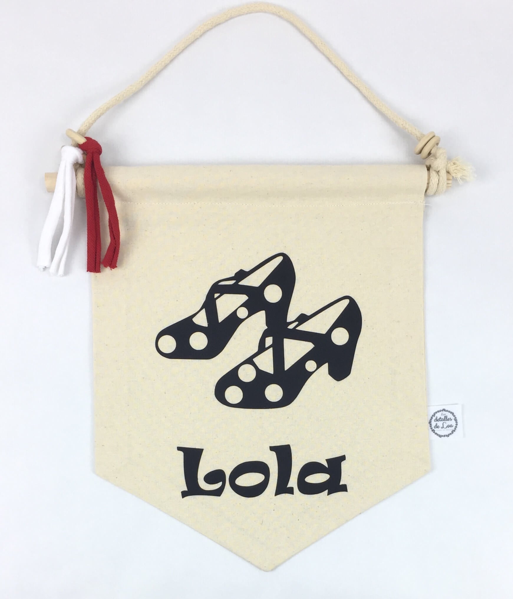 Banderin personalizado tacones flamenca